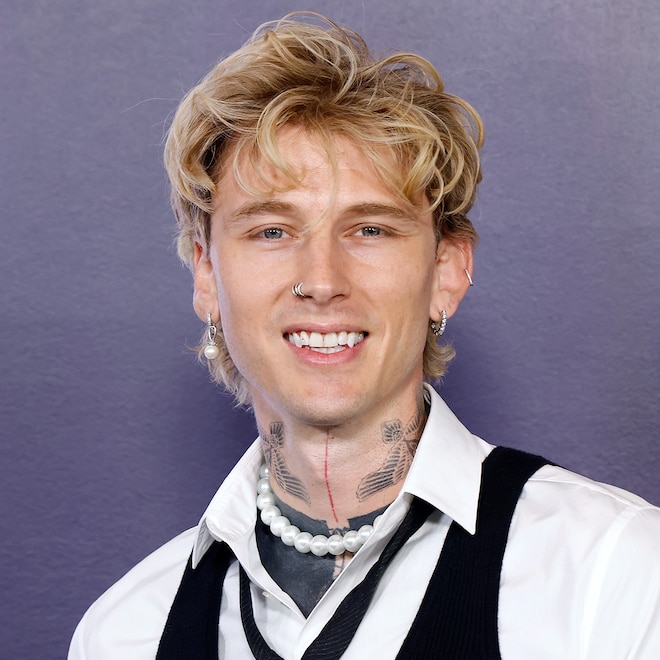 mgk attends the 2025 American Music Awards